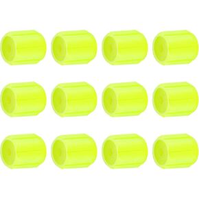 12Pcs Glow-in-The-Dark Car Valve Hat - Night Glowing, Dust-Proof, Wheel Tyre Hub Luminous Valve Cover Decor