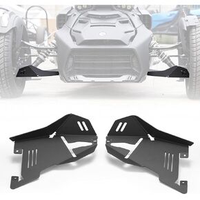 A & UTV PRO Ryker Splash Guards,Front A-Arm Protectors Aluminum for Can-Am Ryker All Models Accessories, Ryker 900,600, Replace OEM #219400863