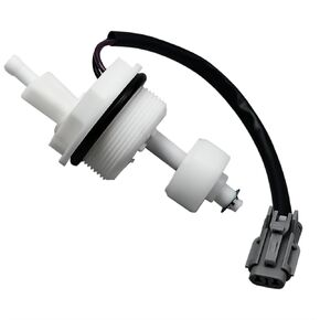 12639277 Water in Fuel Indicator Sensor for 2001-2011 Chevrolet Silverado GMC Sierra Trucks 2500 2500HD 3500 3500HD 6.6L V8 Duramax Diesel Engine Fuel Filter Aftermarket 8 Side Design 12639450