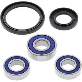 All Balls Racing Front Wheel Bearing Kit 25-1064 Compatible With/Replacement For Yamaha YFM200 Moto-4 1985-1989, YFM225 Moto-4 1986-1988, YFM350ER Moto-4 1987-1988
