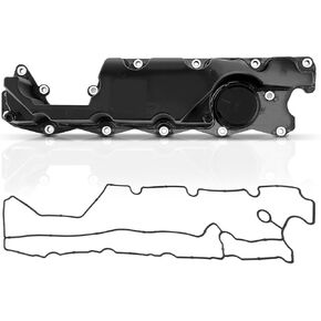 A-Premium Engine Valve Cover, with Gasket, Compatible with Volvo S80 2007-2014, V70 2008-2010, XC60 2010-2014, XC70 2008-2014, XC90 2007-2014, L6 3.2L, Replace # 30757664 30788442