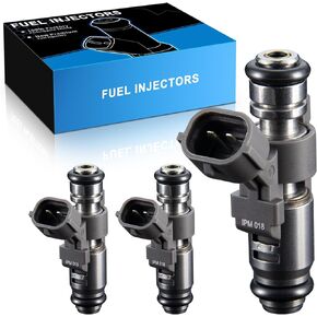 490560038 For:-Kawasaki Fuel Injectors Fit for Mule Pro-FX 2016-2020, Mule Pro-FXR 2018-2020, Mule Pro-FXT 2015-2020, Mule Pro-FXT Ranch Edition 2020, Replacement 49056-0038, IPM018 (3 Pcs)