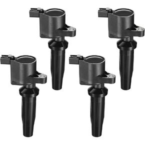 Set of 4 DG504 Ignition Coil Pack Compatible with 2005 2006 2007 2008 2009 Escape Focus Transit Connect Mazda 3 6 Tribute Merçury Mariner 2.0L 2.3L L4 Replaces 5C1443 GN10229 4M5Z12029BB