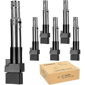 مجموعة ملفات الإشعال مكونة من 6 قطع بديلة لـ V6 3.2 3.6 2004 2005 2006 2007 2008 VW Passat Touareg Eos، Audi A3 Quattro TT Quattro Q7، بورش كايين 3.2L 3.6L، C1466 UF531 in Kuwait