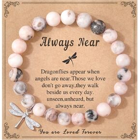 Dragonfly Gifts for Women Teen Inspirational Gift for Friend Sister Daughter Co-Worker