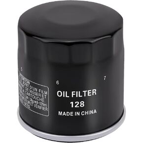 49065-0724 Oil Filter Compatible with kawasaki FX850V FX801V FJ180V FH381-721V FH601-770D FX751-FX1000V Engine Models AM107423 120-634 49065-2071 1016467 49065-7010 oil filter elment, Pack of 1