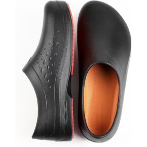 Mens Clogs Non Slip Chef Shoes for Women Men Food Service Comfortable Water Resistant Unisex Nursing Nurse Shoes for Work Kitchen Restaurant