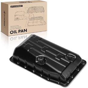 A-Premium Transmission Oil Pan with Drain Plug Compatible with Toyota Tacoma 2005-2015, Tundra 2005-2014, 4Runner 2004-2018, Sequoia 2005-2009, FJ Cruiser, Land Cruiser & Lexus GX470, LX470