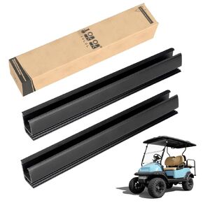 10L0L Golf Cart Windshield Retaining Clips Made by Durable Material and Installed Easily for Club Car DS & Precedent. Fits 1" Square Tubes. OEM# 1014441-01 1021630-01.