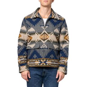 PENDLETON Men's Colton Straight Hem Zip Wool Coat