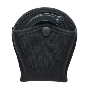 Uncle Mike's Mirage Basketweave Duty Single Snap Close Cuff Case, Black