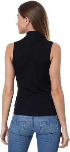 AG Adriano Goldschmied Women's Edie Sleeveless Turtleneck in Saudi Arabia