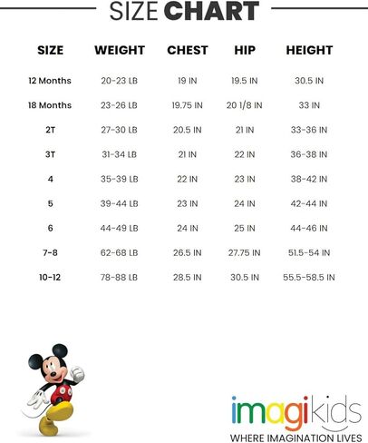 Disney Mickey Mouse Sweatshirt and Pants Set Infant to Little Kid Sizes (12 Months - 7-8) in Kuwait