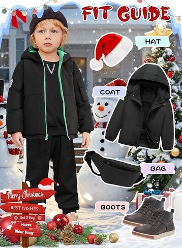 BOMDEALS Toddler Boys Clothes Colorblock Long Sleeve Casual Sweatshirt Contrast Sideseam Sweatpants Outfits 2Pcs Tracksuits in Kuwait