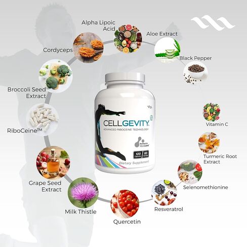 Advanced Riboceine Technology, 120 Vegetable Capsules, 30 Servings (Pack of 4) in Saudi Arabia