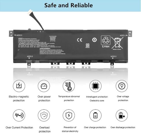 استبدال بطارية الكمبيوتر المحمول لسلسلة HP Probook 4540s 4440s 4530s 4535s 4545s 4430s 4431s 4435s 4330s، يناسب P/N 633805-001 PR06 PR09 HSTNN-IB2R 633733-321 HSTNN-IB2R in Saudi Arabia