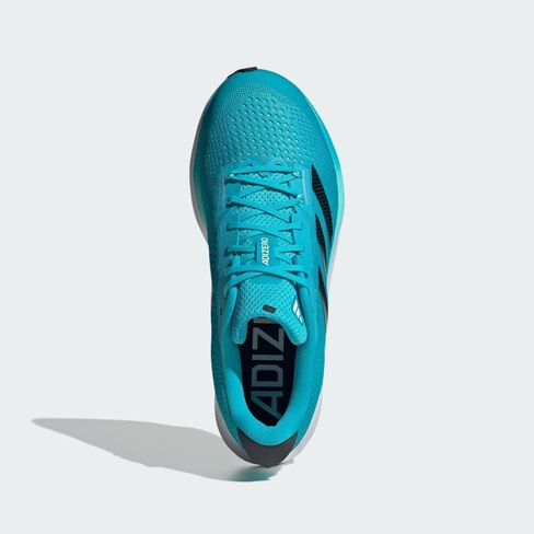 adidas Adizero Sl Lucid سماوي/أسود أزرق معدني/فضي رائع 8.5 D (M) in Saudi Arabia