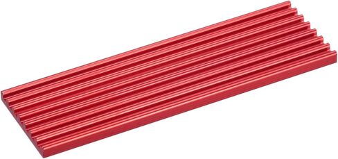 MECCANIXITY 1 Pack M.2 2280 Nvme SSD Heatsink Cooler مع وسادة حرارية من سبائك الألومنيوم بالوعة الحرارة للكمبيوتر المحمول، 70 × 22 × 3 مم، أخضر in Saudi Arabia