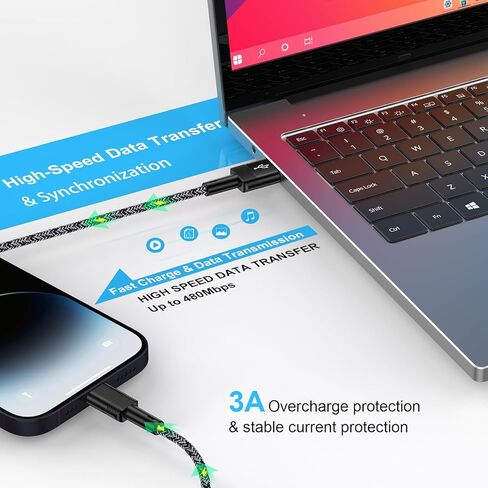 Phone Charger Fast Charging Cable in Saudi Arabia