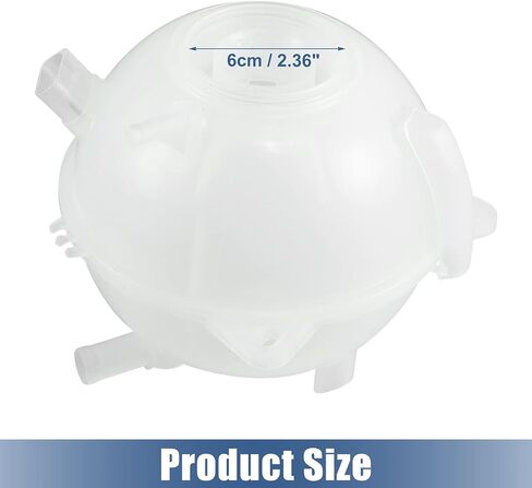 X AUTOHAUX زجاجة خزان توسيع مبرد المبرد مع غطاء لشركة فولكس فاجن جولف MK4 1997-2006 1J0121403B in Saudi Arabia