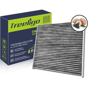 CF11776 Cabin Air Filter, Replacement for Nissan Pathfinder 2013-2020 Altima Sedan 2013-2018 Murano 2015-2024 Maxima 2016-2021, w/Upgraded Coconut Shell Activated Charcoal