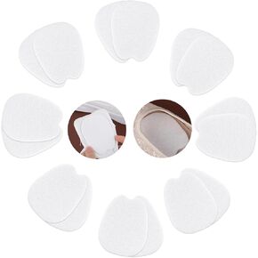 9 Pairs Felt Tongue Pads Shoe Tongue Pads Cushion Inserts for Shoes Cushion for Shoes Adhesive Tongue Pads Self-Adhesive Heel Grips Non Slip Tongue Cushion Inserts Felt Shoe Pads for Men Women Unisex