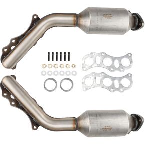 2 قطعة محول حفاز مناسب لـ 4Runner 2003-2009 V6 4.0L، FJ Cruiser 2007-2009 V6 4.0L، Tacoma 2005-2011 V6 4.0L 101340 أمامي يمين 101339 أمامي