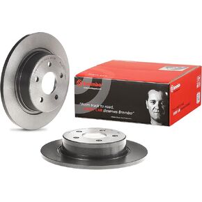 Brembo 08.B439.11 UV Coated solid Rear Brake Rotor ACURA/HONDA OE# 42510SDAA00