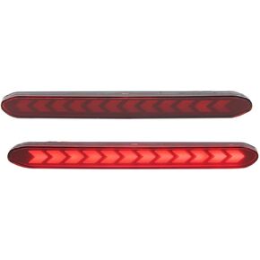 Rear LED Reflector Tail Light for Honda CR-V CRV 2005 2006, Odyssey 2007 2008, Element 2009-2011, Acura TSX 2004-2008 Bumper Driving Brake Lamp Red Lens