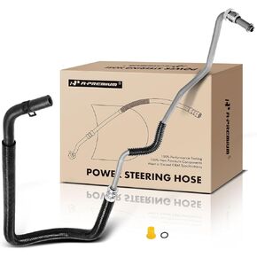 A-Premium Power Steering Return Line Hose Assembly Compatible with Ford F-250 F-350 Super Duty 2008-2010 F-450 F-550 Super Duty 2008-2009 From Gear