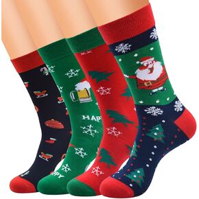 4/5 Pairs of Different Fashionable Socks Comfortable Soft and Warm Cute Socks