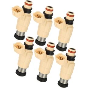 ACROPIX 6pcs CDH240 MR507252 69J137610000 Fuel Injector Nozzle for Mitsubishi Eclipse 2.4L 2001-2005 for Yamaha F200 F225 F250 4 Stroke Outboard Motor Car Parts