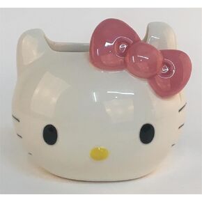 Blue Sky Clayworks Hello Kitty Figural Head Candle Holder 13.04 Oz, 5-inches Length, Home Decorative Accessories, 23633