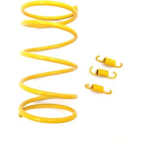 hongyu Yellow High Performance Clutch Springs Racing Torque 1500RPM Fit GY6 50cc 80cc 100cc Scooter 139QMB Engine Go Kart ATV Quad Moped