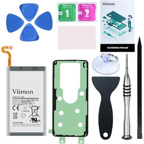 for S23 Battery Replacement Kits Compatible with Samsung Galaxy S23 5G SM-S911 All Models with Adhesive, Installation Manual and Repair Tool Kits