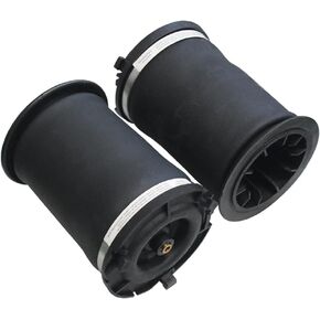 زوج أكياس تعليق هوائي خلفي متوافقة مع Hummer H2 6.0L 6.2L V8 2003 2004 2005 2006 2007 2008 2009 15938306 15190519 15172563 (يسار/يمين)