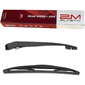 Rear Wiper Arm Blade Replacement For Honda CR-V CRV 2007-2011 - Acura MDX 2007-2013 - Nissan MURANO 2005-2008 OE Quality 2M PLASTIC