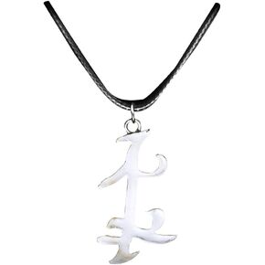 Shadowhunters Parabatai Rune Nephilim Cosplay Pendant Necklace - Silver