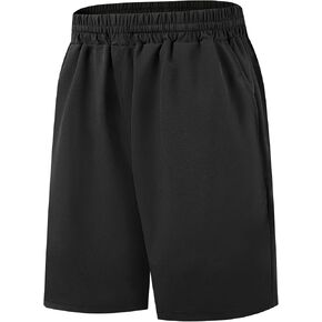 شورت رياضي للجري للرجال كاجوال من الصالة الرياضية Athleisure Basics شورت للتمارين الرياضية ماص للرطوبة مع جيوب للرجال