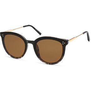 SOJOS Classic Oversized Round Trendy Sunglasses for Women and Men