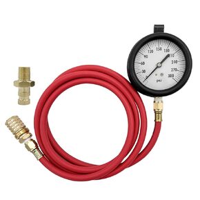 TU-32-20 Compuchek Diesel Fuel Pressure Test Gauge, 0-300 psi, fit for Cummins Diesel Engines and Other Diesel Engines with Compuchek Test Ports, for Road Testing(6ft)