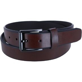 Lee Men's 35mm Big & Tall Roller Buckle Belt, 44/46, Brown