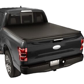 JDMSPEED Soft Roll Up Truck Bed Tonneau Cover Compatible with 2022-2024 Ford Maverick 4.6FT Tonneau Cover Bed,Truck Bed Cover with LED Light and 118 inch Waterproof Strips