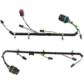 Fuel Injector Wiring Harness Left & Right Compatible with Ford 2008-2010 F250 F350 F450 F550 International 6.4L Diesel Engines Replaces # 8C3Z-9D930-AA 8C3Z-9D930-BA 14005