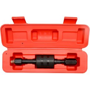 MDEOOSKY Diesel Injector Removal Tool with Slide Hammer, Common Rail Injector Remover Includes M8, M12, & M14 Thread Adapters