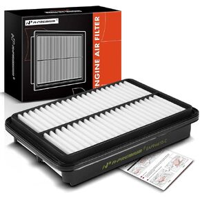 A-Premium Engine Air Filter Compatible with Hyundai Santa Fe 2001 2002 2003 2004 2005 2006, 2.4L 2.7L 3.5L