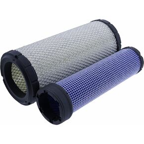 JEENDA Air Filter Set RE68048 RE68049 Compatible with John Deere Tractor 110 3120 3203 3320 3520 3720 4105 3720 5103 5105 5200 5203 5205 5210 5300 5036D Excavator 75C 80C 60D Mowers 3215B 3225B 3225C