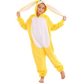 Animal Onesie Costume for Kids Halloween Costumes for Girls Boys Cosplay Outfit Rabbit Bunny