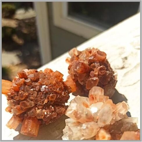 Mineralist Collection Crystal Healing Stones, Aragonite Cluster, 0.5 LB Natural Aragonite Raw Stone, High Energy Gift Crystal Rocks for Reiki, Yoga, Meditation, Chakra, Spiritual Decorative Gemstone in Saudi Arabia