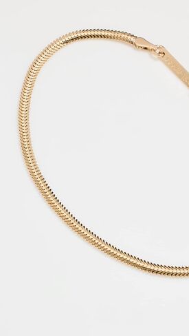 Zoe Chicco Women's 14k Small Oval Snake Bracelet in Saudi Arabia